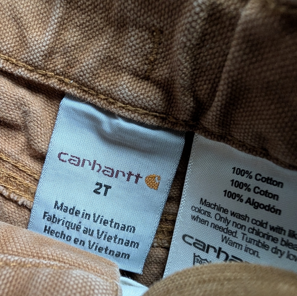 Carhartt Pants 2T - Picture 3 of 3